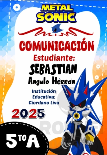Sonic Metal Caratula 05